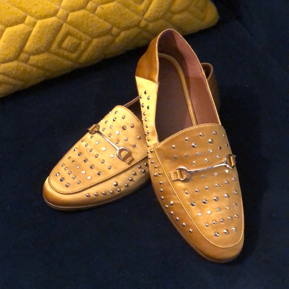 Yellow shoes